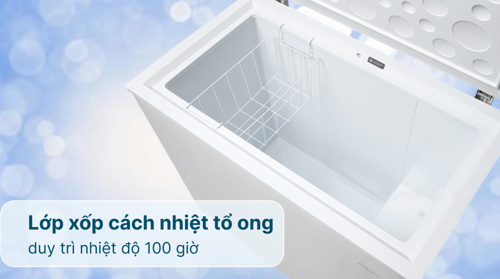 Tủ đông AQUA 203 lít AQF-C3001S - Lớp xốp cách nhiệt