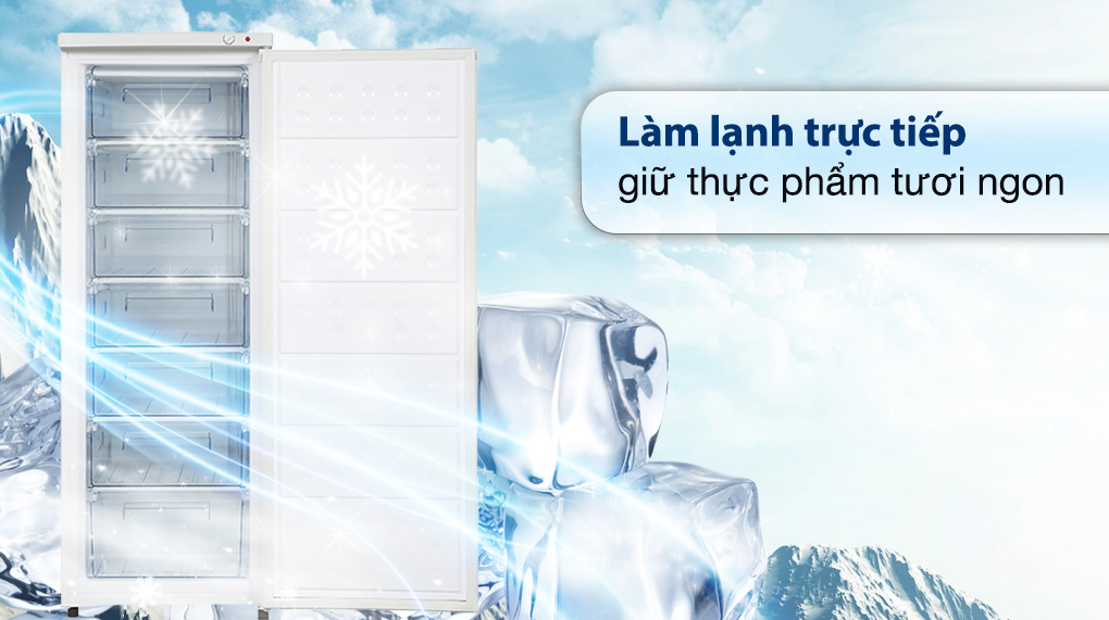 Tủ đông Hòa Phát 208 Lít HPF UAH6208 - Công nghệ làm lạnh