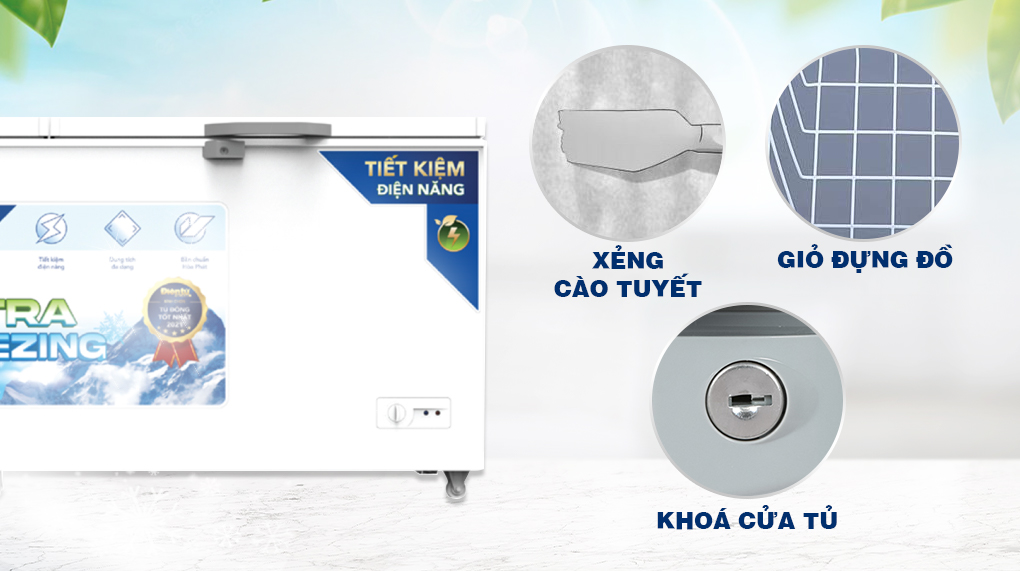 Tủ đông Hòa Phát 544 lít HPF AD6544 - Tiện ích