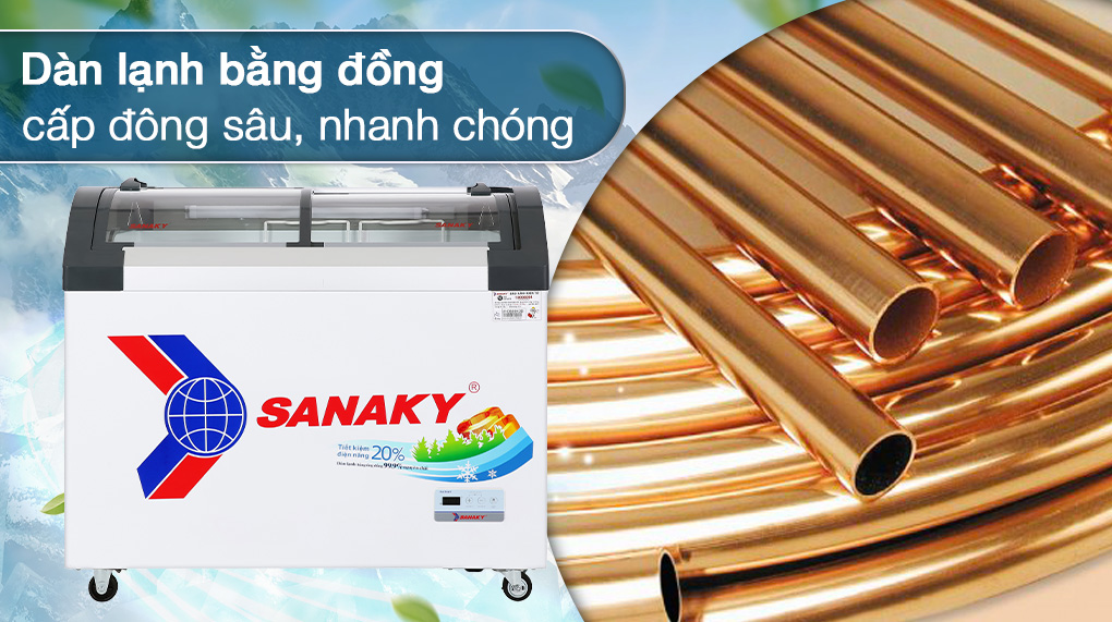 Tủ đông Sanaky 350 lít VH-4899KB - Công nghệ làm lạnh