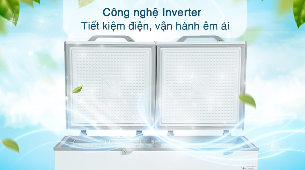 Tủ đông Sanaky Inverter 410 lít VH-5699HY3 - Công nghệ tiết kiệm điện