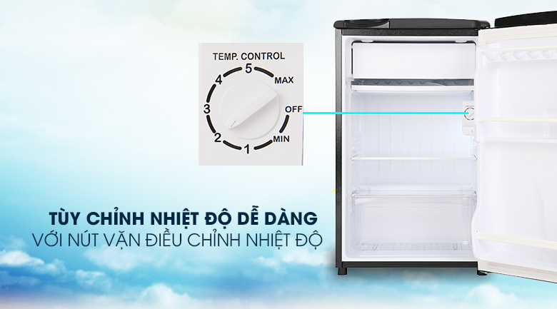 Tuỳ chỉnh nhiệt độ dễ dàng