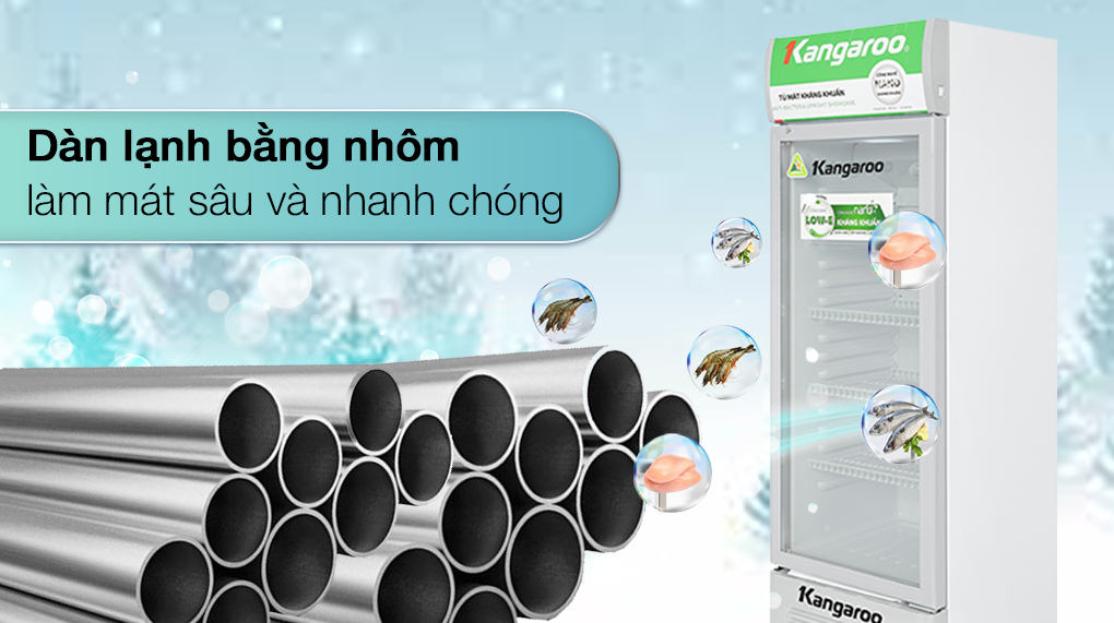 Tủ mát Kangaroo 198 lít KG258AT - Công nghệ tích hợp