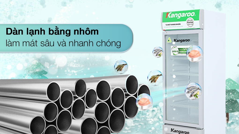 Tủ mát Kangaroo 238 lít KG298AT - Công nghệ làm lạnh