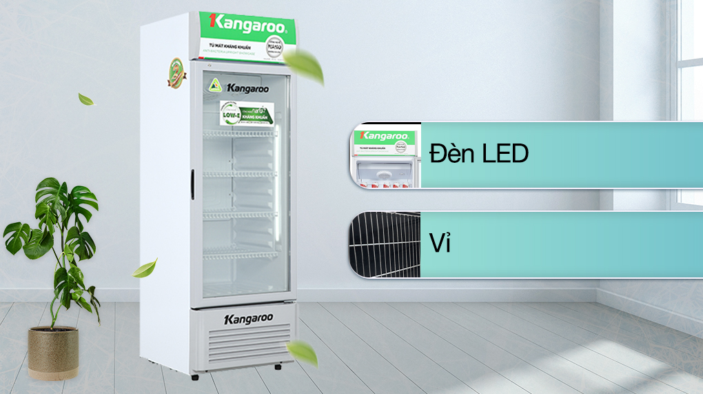 Tủ mát Kangaroo 238 lít KG298AT - Tiện ích