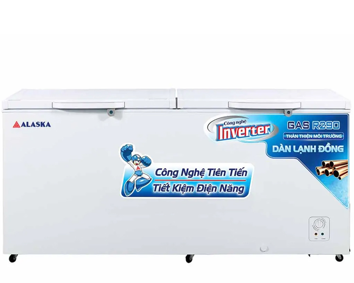 Tủ Đông Alaska Inverter 588 Lít HB-890CI