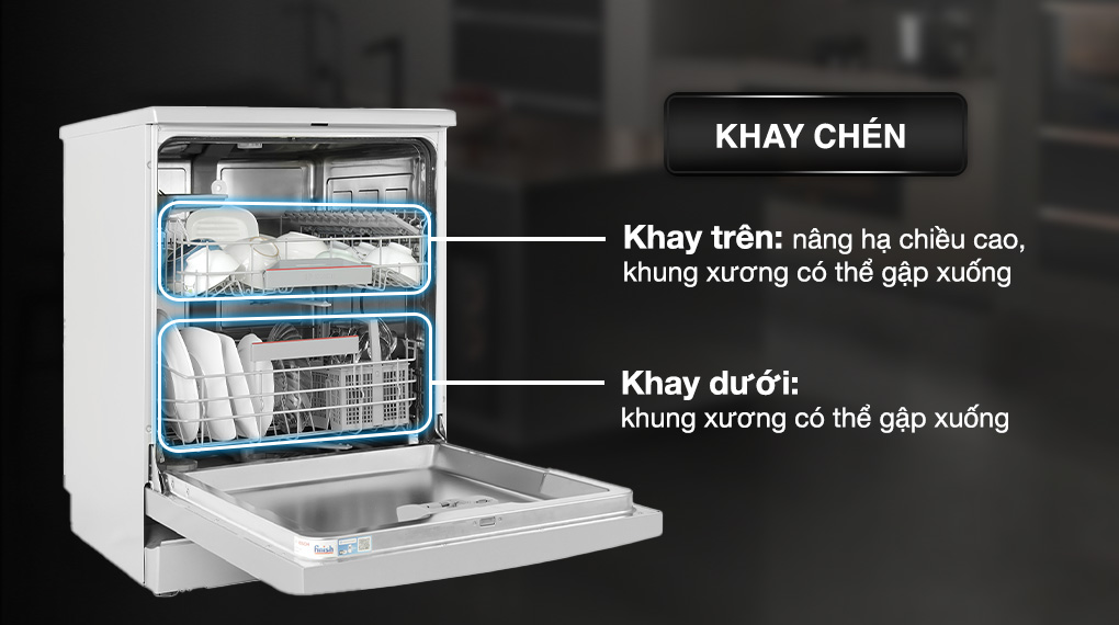 Khay rửa Máy rửa chén độc lập Bosch SMS2HAI12E