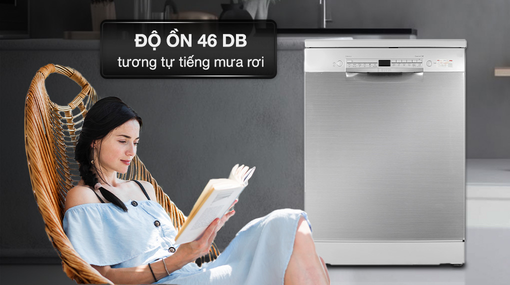 Độ ồn Máy rửa chén độc lập Bosch SMS2HAI12E