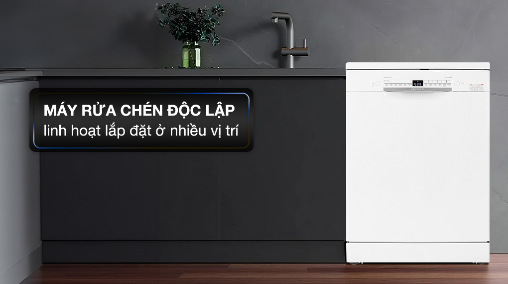 Máy rửa chén độc lập Bosch SMS4HAW48E - Thiết kế