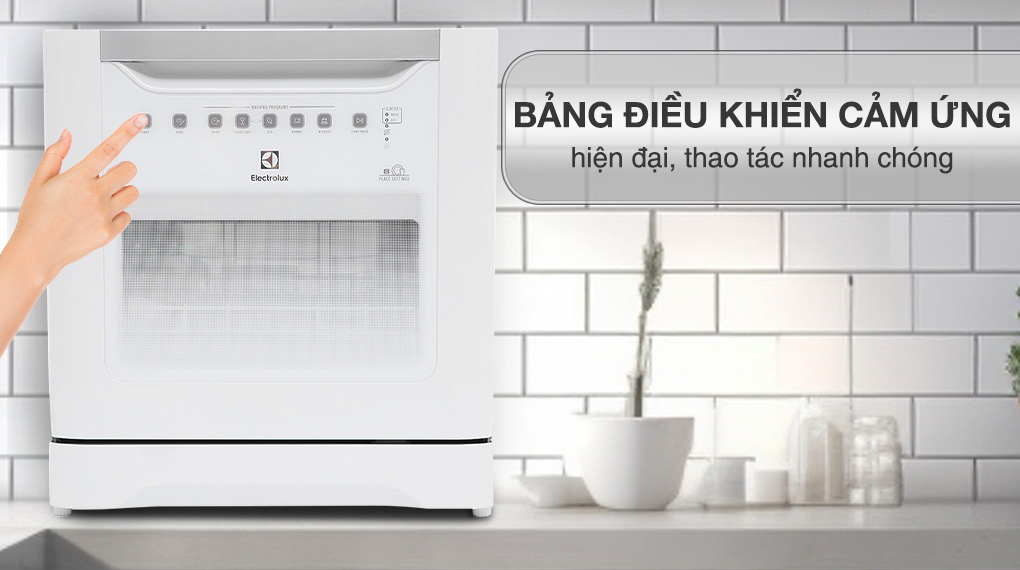 Bảng điều khiển Máy rửa chén mini Electrolux ESF6010BW