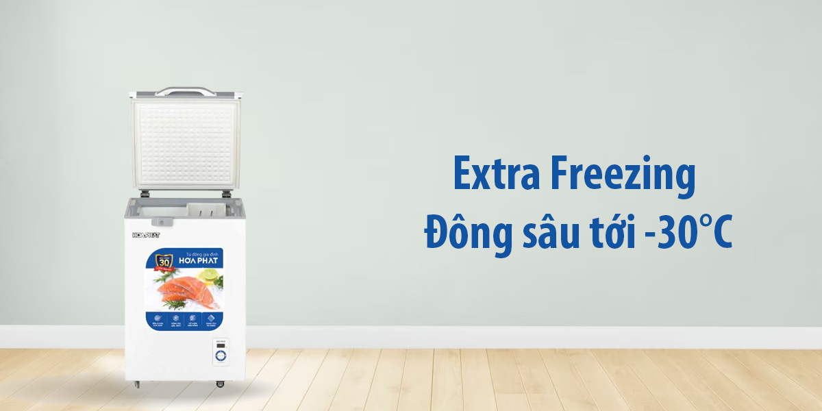 Extra Freezing đông sâu tới -30°C