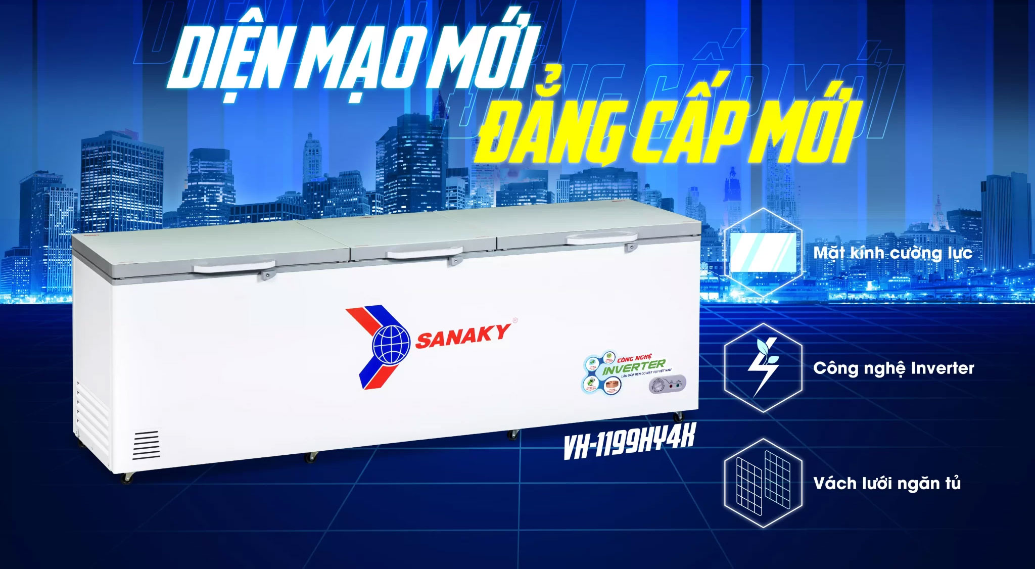 Tủ đông Inverter 