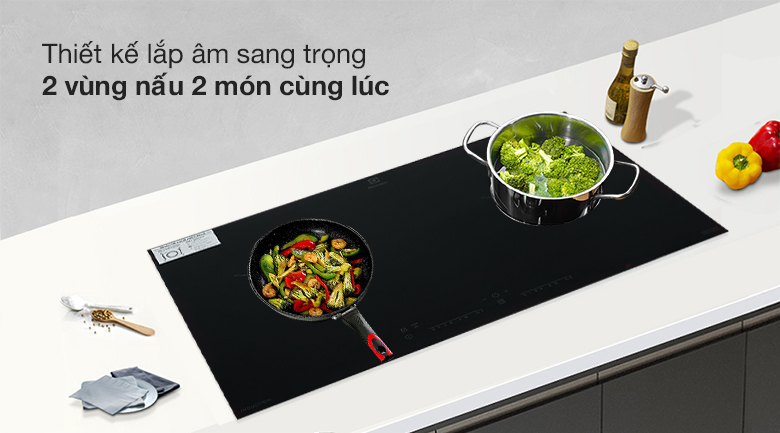 Thiết kế - Bếp từ đôi Electrolux EHI7260BB