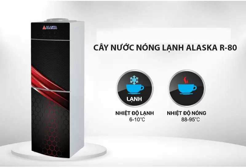 Máy nước nóng lạnh Alaska R-80 NEW - Hàng chính hãng