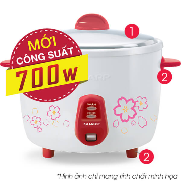 Nồi Cơm Điện SHARP KSH-D18V