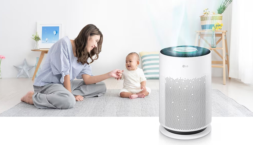 Máy lọc LG Puricare 360 Hit AS60GHWG0 được tích hợp nhiều tiện ích