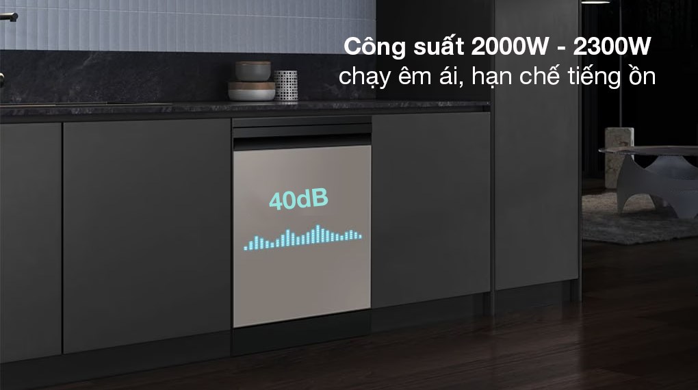 Máy rửa chén độc lập Samsung Bespoke DW60CB750FAPSV - Công suất hoạt động