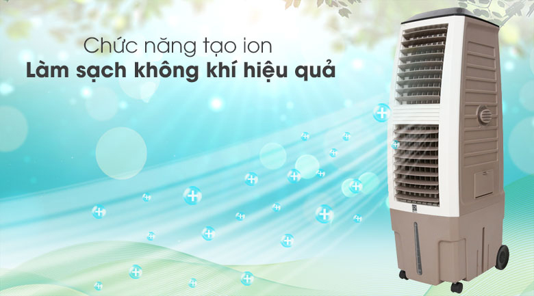 Tạo ion lọc không khí - Quạt điều hòa không khí Boss S-101