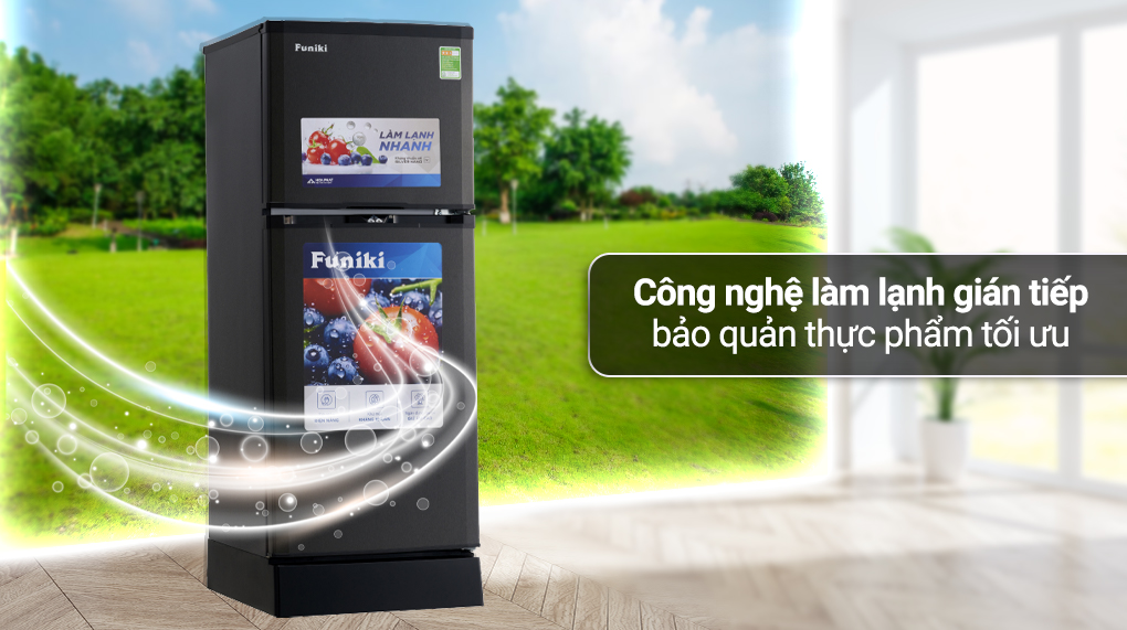 Tủ lạnh Funiki 126 lít HR T6126TDG 