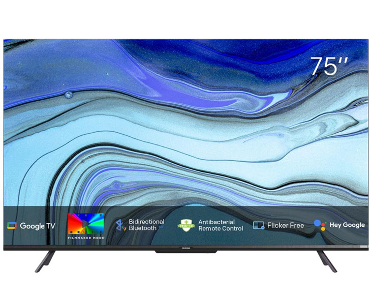 Google Tivi Coocaa 4K 75 Inch 75C9