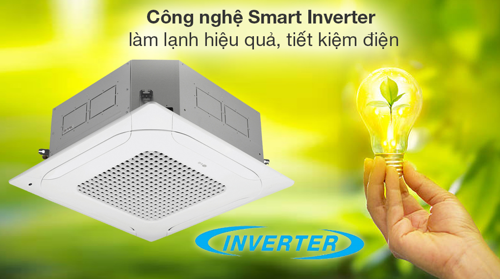 Máy lạnh âm trần LG Inverter 4 HP ZTNQ36GNLA0 - Công nghệ tiết kiệm điện