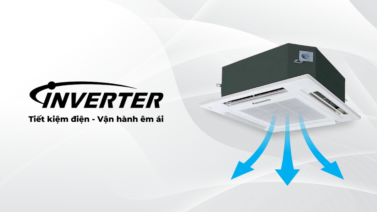 Công nghệ Inverter hỗ trợ tối ưu điện năng hiệu quả