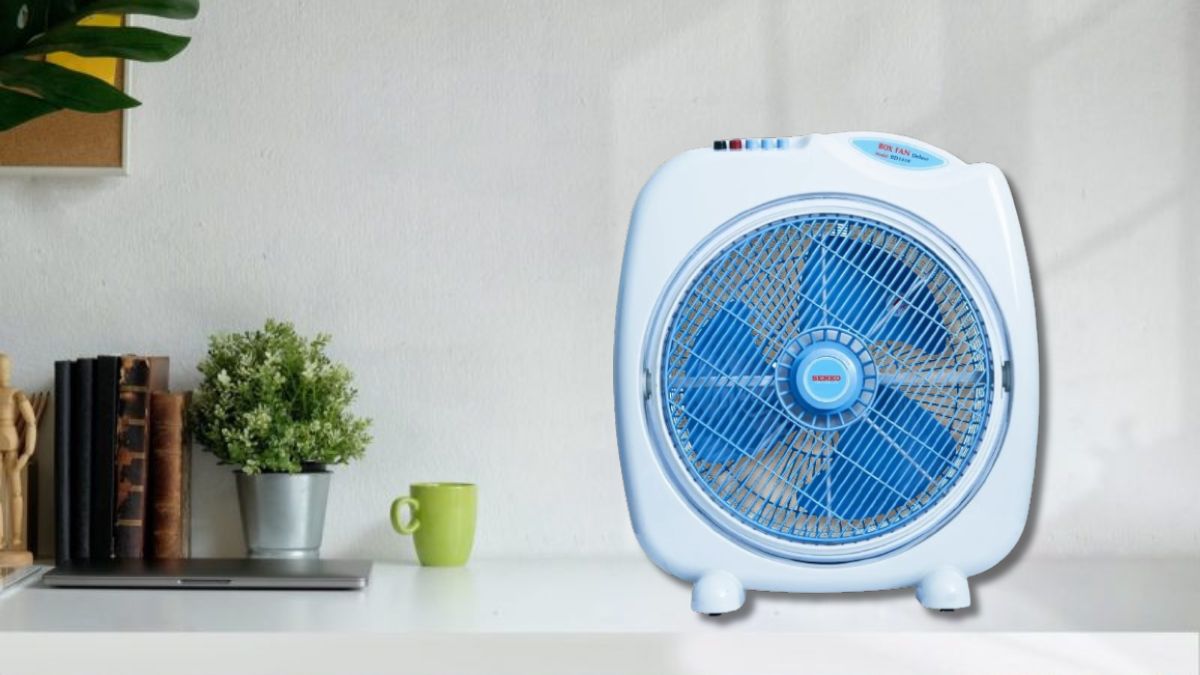 Quạt bàn đảo Senko BD1410 sở hữu thiết kế hiện đại nhỏ gọn
