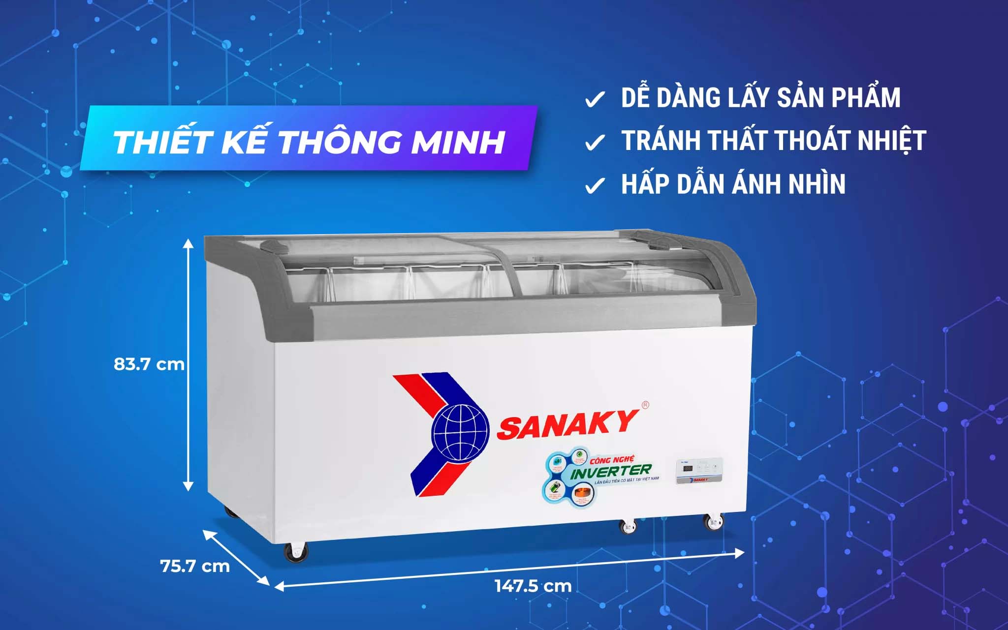 Tủ Đông Sanaky VH-899K3A