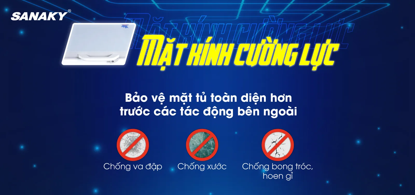 Cánh kính cường lực bóng bẩy