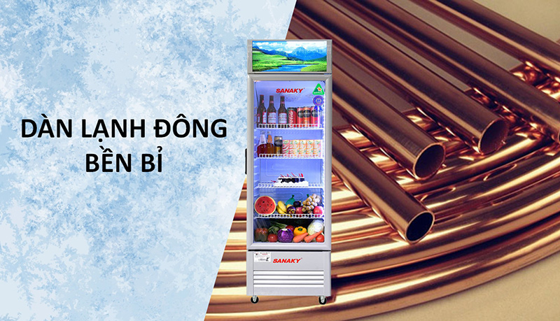 Dàn lạnh đồng bền bỉ