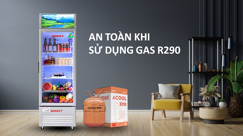 An toàn khi sử dụng gas R290