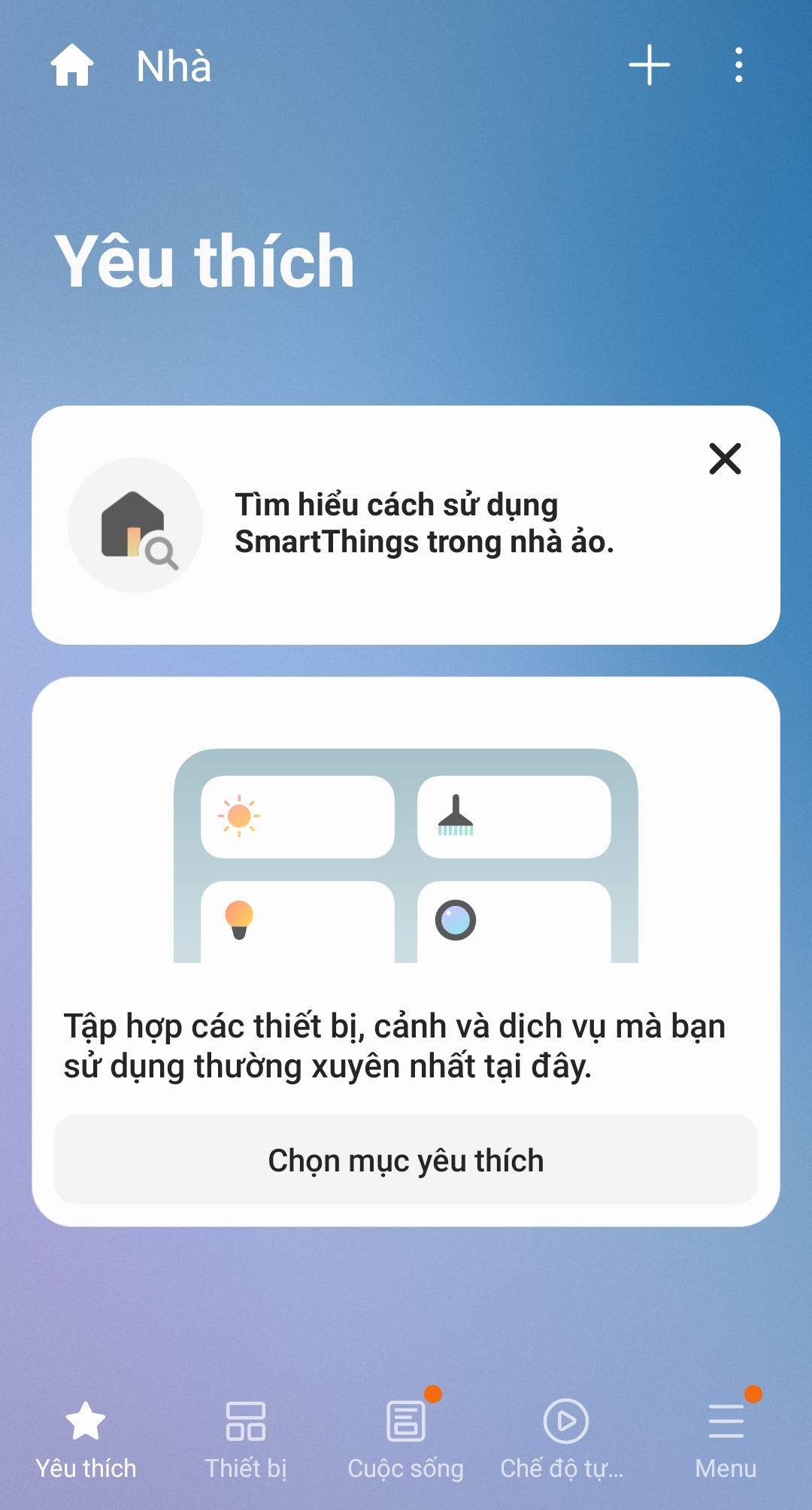 Như vậy là bạn đã có thể sử dụng ứng dụng SmartThings để kết nối và điều khiển các thiết bị thông minh trong ngôi nhà của mình rồi đó!