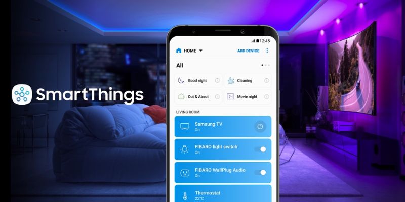 SmartThings là ứng dụng điều khiển thiết bị trong nhà