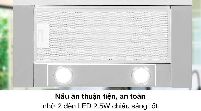 Đèn - Máy hút mùi âm tủ Hafele HH-TG60E (539.81.073)