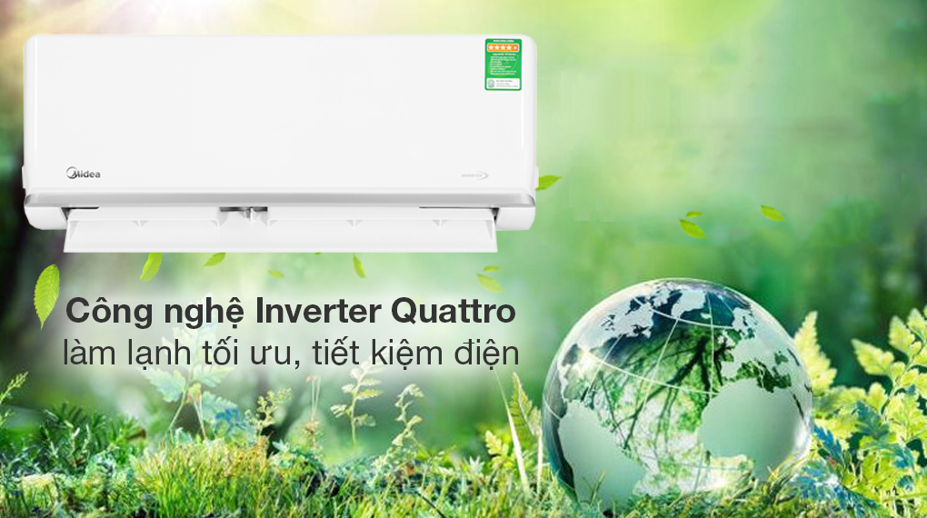 Máy lạnh Midea Inverter 2 HP MSAGA-18CRDN8 - Công nghệ tiết kiệm điện