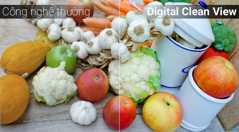 Công nghệ Digital Clean View trên tivi Samsung