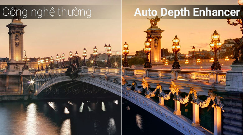 Công nghệ Auto Depth Enhancer trên tivi Samsung