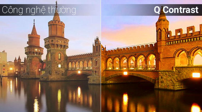 Công nghệ Q Contrast trên tivi Samsung