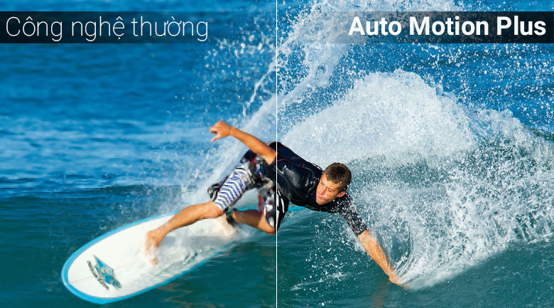 Công nghệ Auto Motion Plus trên tivi Samsung