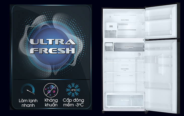 Ngăn cấp đông mềm Ultra Fresh