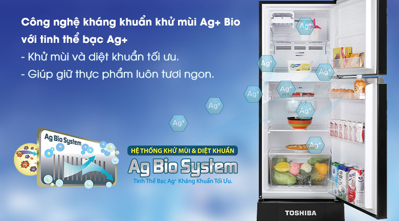 Loại bỏ mùi hôi, kháng khuẩn tối ưu cùng công nghệ tinh thể bạc Ag+ Bio