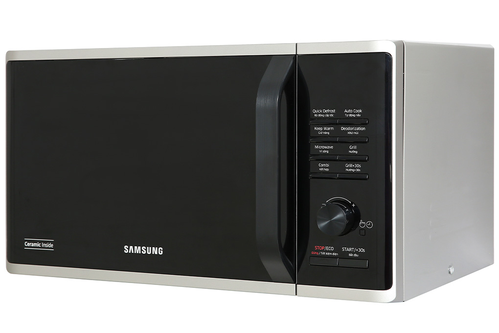 Công suất, dung tích - Lò vi sóng có nướng Samsung MG23K3515AS/SV 23 Lít 