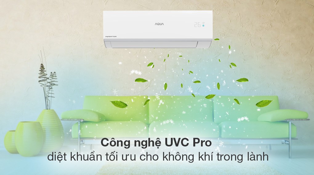 Máy lạnh AQUA Inverter 1.5 HP AQA-RUV13RB2 - Khả năng lọc không khí