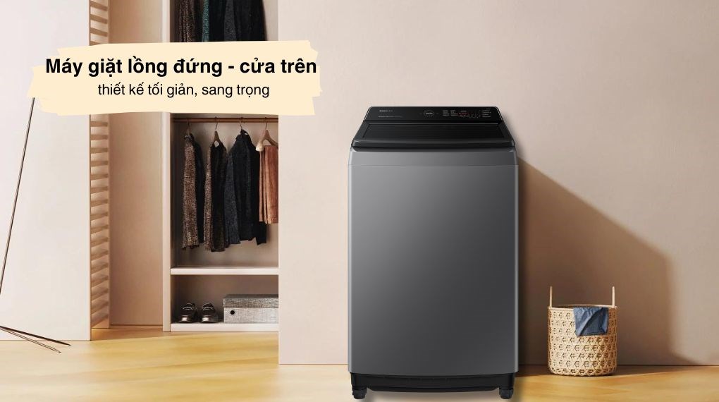 Máy giặt Samsung Ecobubble Inverter 17 kg WA17CG6442BDSV - Thiết kế