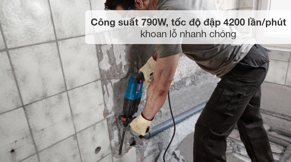 Máy khoan búa Bosch GBH 2-24 DRE - Công năng
