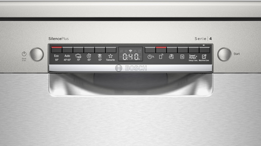 Máy rửa chén độc lập Bosch SMS4ECI26E - Bảng điều khiển