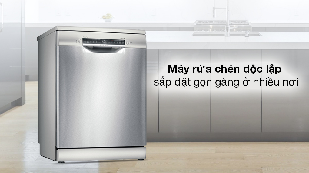 Máy rửa chén độc lập Bosch SMS4EMI06E - Tổng quan thiết kế