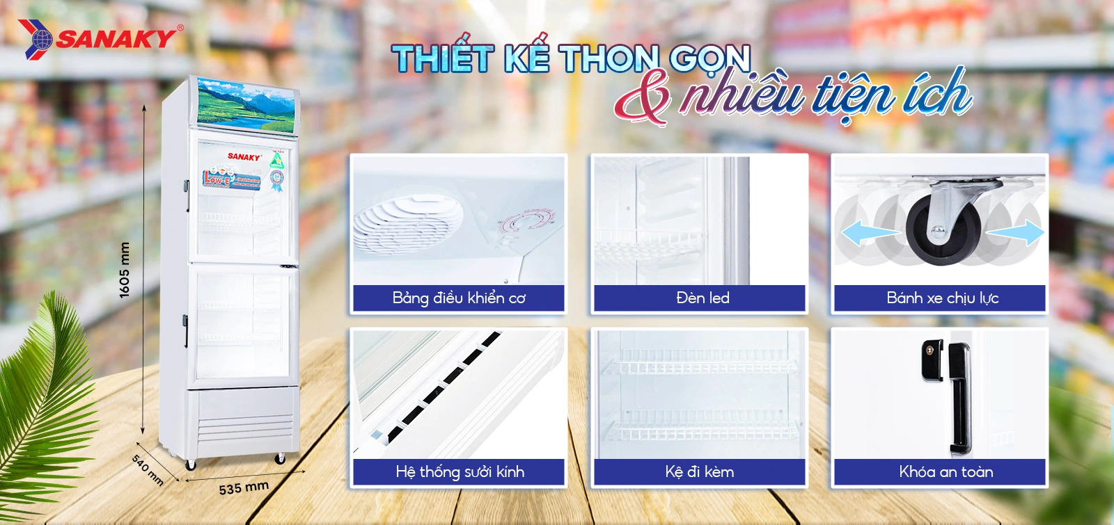 Thiết kế thon gọn cùng nhiều tiện ích