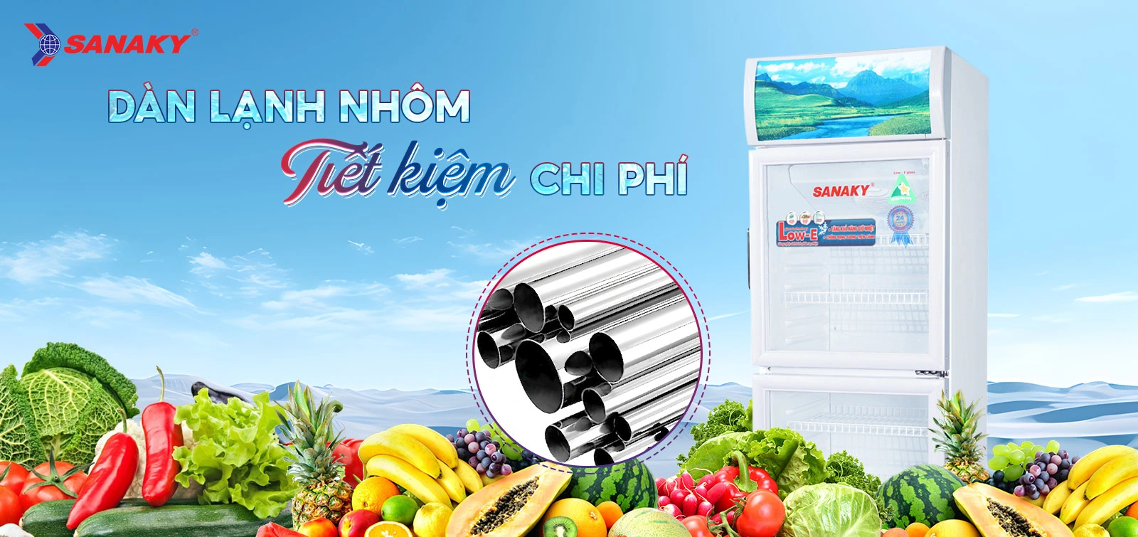 Dàn lạnh nhôm tiết kiệm chi phí