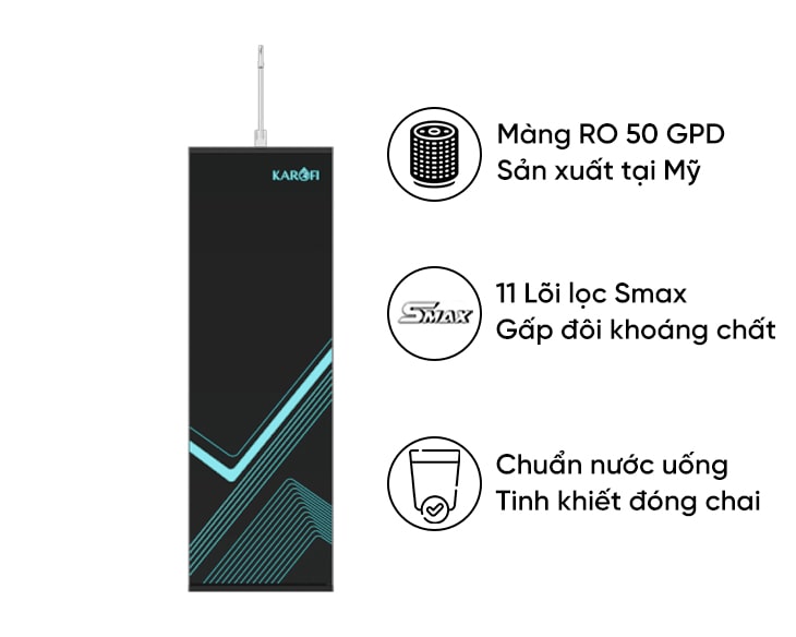 Máy lọc nước RO Karofi KAQ-L06